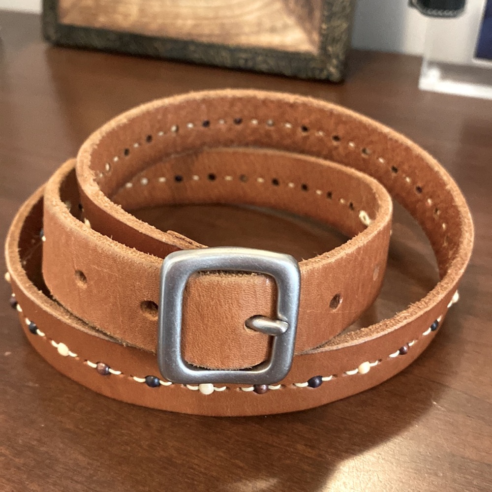 Wood Beaded Summer belt (M)
